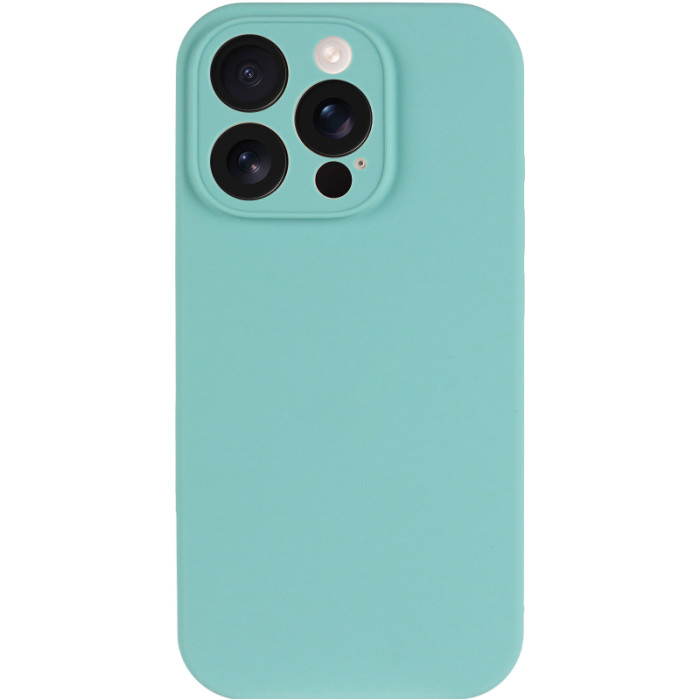 Чохол Silk Full Camera Protective (AA) NO LOGO для Apple iPhone 13 Pro  Бірюзовий/Marine Green