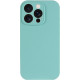 Чохол Silk Full Camera Protective (AA) NO LOGO для Apple iPhone 13 Pro  Бірюзовий/Marine Green
