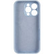 Чохол Silk Full Camera Protective (AA) NO LOGO для Apple iPhone 13 Pro  Блакитний/Sweet Blue
