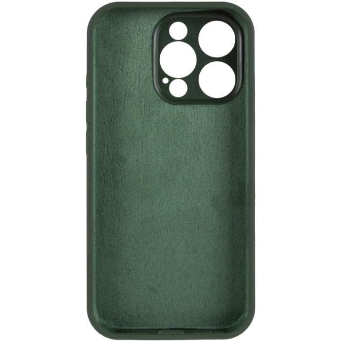 Чохол Silk Full Camera Protective (AA) NO LOGO для Apple iPhone 13 Pro  Зелений/Cyprus Green