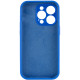 Чохол Silk Full Camera Protective (AA) NO LOGO для Apple iPhone 14 Pro  Синій/Capri Blue