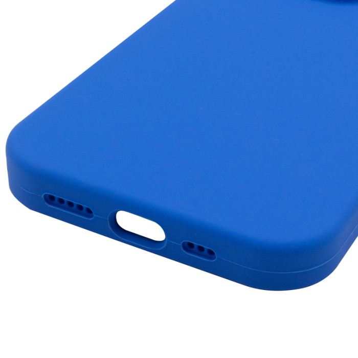 Чохол Silk Full Camera Protective (AA) NO LOGO для Apple iPhone 14 Pro  Синій/Capri Blue