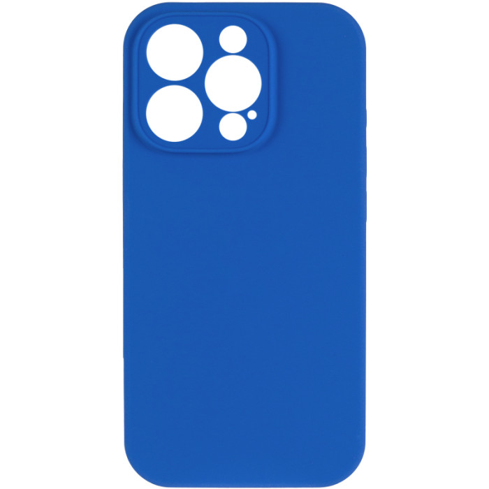 Чохол Silk Full Camera Protective (AA) NO LOGO для Apple iPhone 14 Pro  Синій/Capri Blue