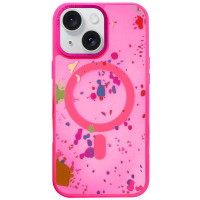 Чохол TPU+PC Flush with MagSafe для Apple iPhone 14  Barbie Pink  (ITS-L-00000072544_9)