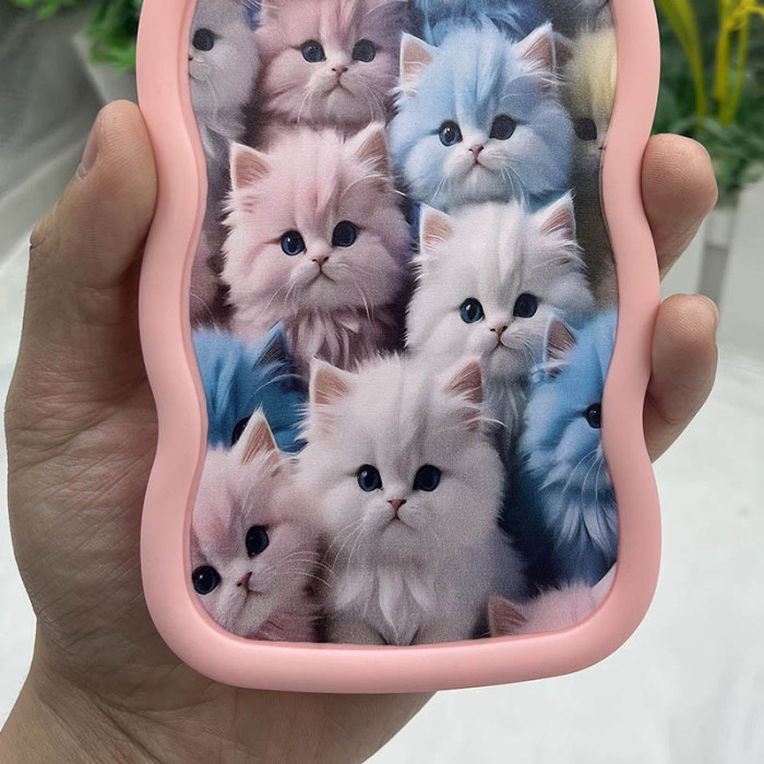 Чохол TPU Cloudy Pictures для Apple iPhone 16 Pro (6.3') Kittens