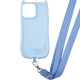 Чохол TPU GETMAN Cat with straps для Apple iPhone 13 Pro  Blue