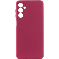 Чохол TPU GETMAN Liquid Silk Full Camera для Samsung Galaxy A25 5G Бордовий/Marsala  (ITS-L-00000073787_1)