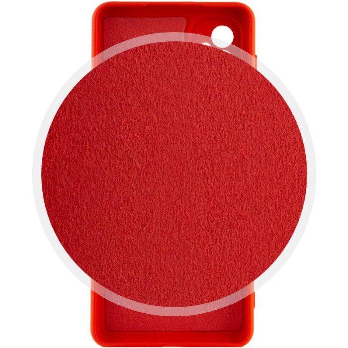Чохол TPU GETMAN Liquid Silk Full Camera для Samsung Galaxy A25 5G Червоний/Red