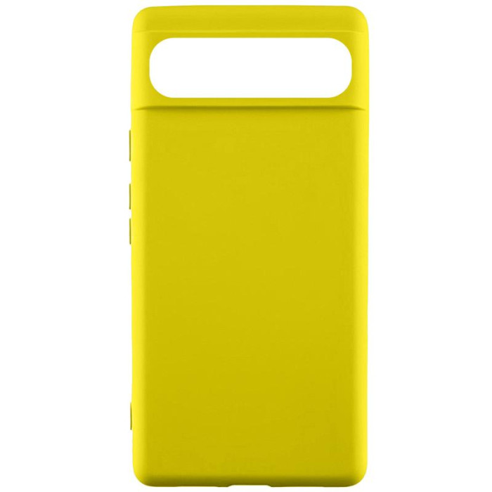 Чохол TPU GETMAN Liquid Silk для Google Pixel 7a Жовтий/Flash