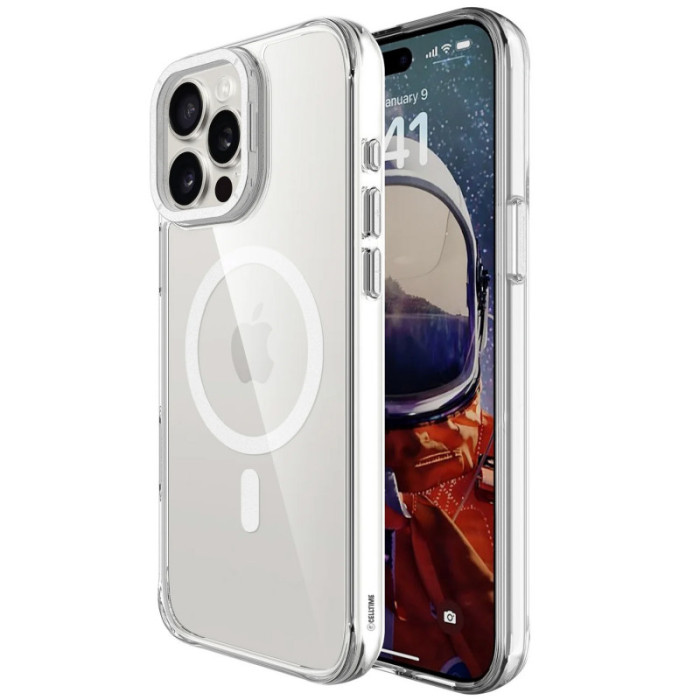 Чохол TPU Space Case Apex with MagSafe для Apple iPhone 15 Pro  Silver