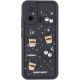 Чохол TPU Toys Case для Xiaomi Redmi 12C/Poco C55 Black/Always Happy