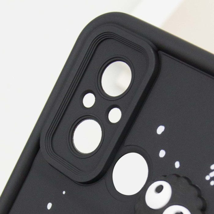 Чохол TPU Toys Case для Xiaomi Redmi 12C/Poco C55 Black/Always Happy