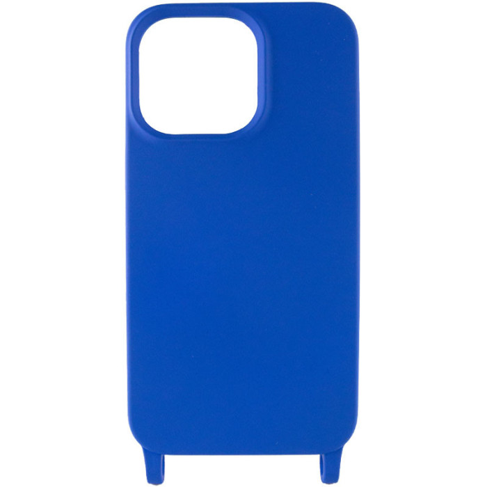 Чохол TPU two straps California для Apple iPhone 13  Синій/Iris