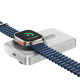 Портативний ЗП Power Bank WIWU Wi-P056 22.5W+PD20W з БЗП+iWatch with cable 10000 mAh Silver