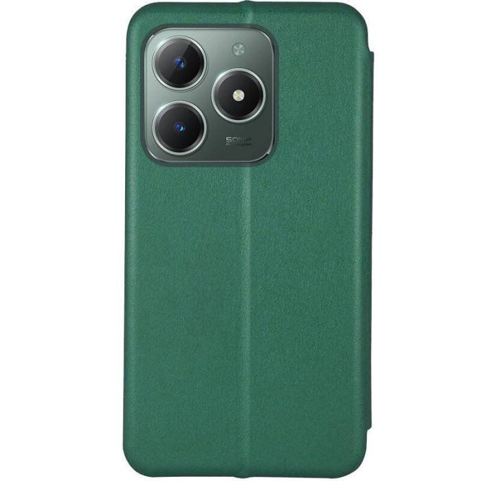 Шкіряний чохол-книжка Classy для Realme C61 4G Зелений