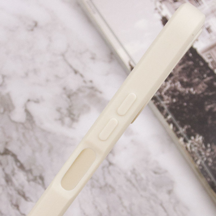 Силіконовий чохол Candy Full Camera для Oppo A78 4G Бежевий/Antique White
