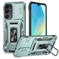 Ударостійкий чохол Camshield Army Ring для Samsung Galaxy A36 5G/A56 5G Зелений/Light Green  (ITS-L-00000076333_2)