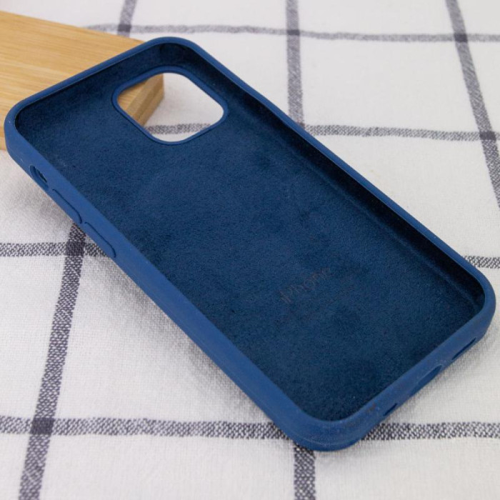 Чохол Silicone Case Full Protective (AA) для Apple iPhone 14 Plus Синій/Navy Blue  (ITS-L-00000055729_91)