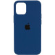 Чохол Silicone Case Full Protective (AA) для Apple iPhone 14 Plus Синій/Navy Blue  (ITS-L-00000055729_91)