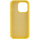 Чохол Silicone Case Full Protective (AA) NO LOGO для Apple iPhone 14 Pro  Жовтий/Yellow