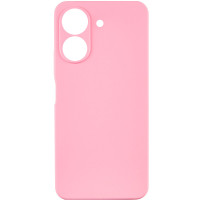 Чохол TPU GETMAN Liquid Silk Full Camera для Xiaomi Redmi 13C/Poco C65 Рожевий/Pink
