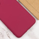 Чохол TPU GETMAN Liquid Silk Full Camera для Xiaomi Redmi 14C/Poco C75 Бордовий/Marsala