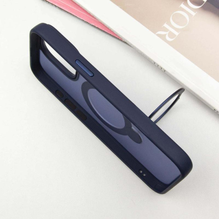 Чохол Ummi Colorful with MagSafe HQ Ring для Apple iPhone 14 Pro Max Dark Blue