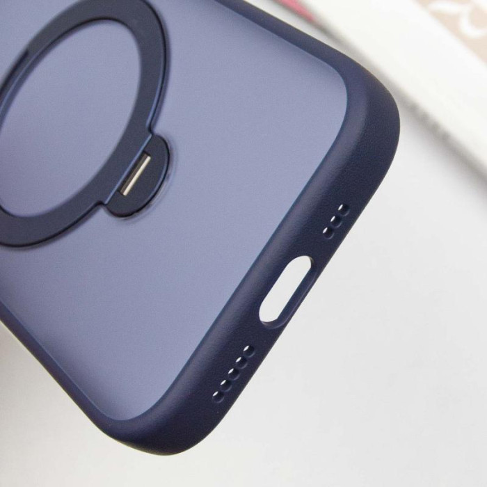Чохол Ummi Colorful with MagSafe HQ Ring для Apple iPhone 14 Pro Max Dark Blue