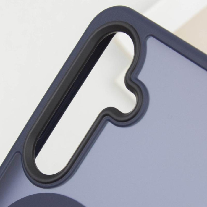 Чохол Ummi Colorful with MagSafe для Samsung Galaxy S25+ Синій/Navy Blue