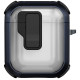 Футляр протиударний Locking Button для навушників Airpods 1/2 Blue