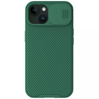 Карбонова накладка Nillkin CamShield Pro Magnetic для Apple iPhone 15  Deep Green  (ITS-L-00000066038_3)