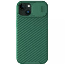 Карбонова накладка Nillkin CamShield Pro Magnetic для Apple iPhone 15  Deep Green  (ITS-L-00000066038_3)