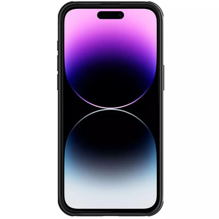 Карбонова накладка Nillkin CamShield Pro Magnetic для Apple iPhone 15 Pro Max Black