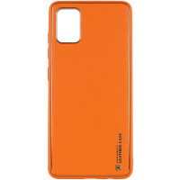 Шкіряний чохол Xshield для Samsung Galaxy A04s Помаранчевий/Apricot  (ITS-L-00000063192_8)