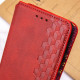Шкіряний чохол-книжка GETMAN Cubic (PU) для Oppo A38/A18 Червоний  (ITS-L-00000069259_3)