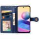 Шкіряний чохол-книжка GETMAN Gallant (PU) для Samsung Galaxy M35 5G Синій