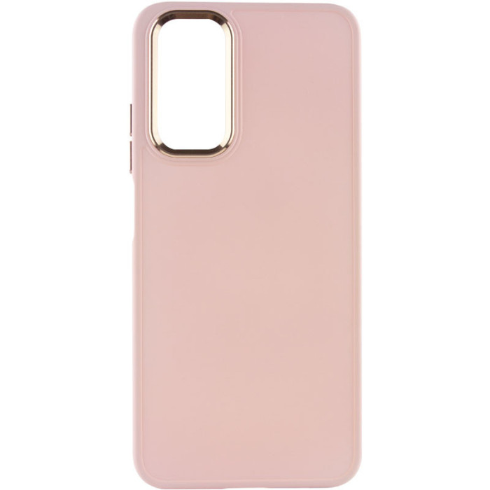 TPU чохол Bonbon Metal Style для Samsung Galaxy A14 4G/5G Рожевий/Light pink