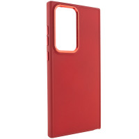 TPU чохол Bonbon Metal Style для Samsung Galaxy S23 Ultra Червоний/Red