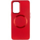 TPU чохол Bonbon Metal Style with MagSafe для OnePlus 9 Червоний/Red  (ITS-L-00000065776_6)