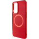 TPU чохол Bonbon Metal Style with MagSafe для OnePlus 9 Червоний/Red  (ITS-L-00000065776_6)