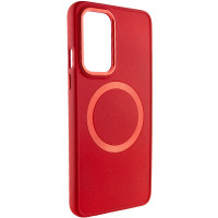TPU чохол Bonbon Metal Style with MagSafe для OnePlus 9 Червоний/Red  (ITS-L-00000065776_6)