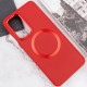 TPU чохол Bonbon Metal Style with MagSafe для OnePlus 9 Червоний/Red  (ITS-L-00000065776_6)