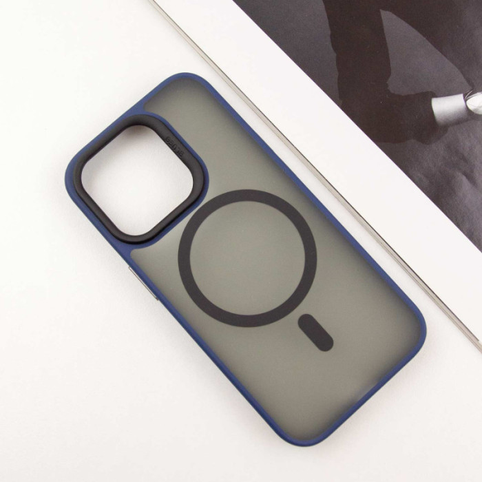 TPU+PC чехол Blueo Skin Friendly Frosted with MagSafe для Apple iPhone 15 Pro Max