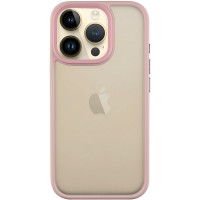 TPU+PC чохол Metal Buttons для Apple iPhone 16 Pro Max (6.9') Рожевий/Pink  (ITS-L-00000073090_5)