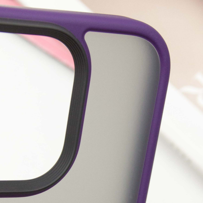 TPU+PC чехол Metal Buttons для Apple iPhone 16 Pro Max (6.9')