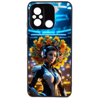 TPU+PC чохол Prisma Ladies для Xiaomi Redmi 12C/Poco C55 Cyberpunk  (ITS-L-00000063620_25)