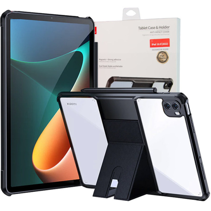 TPU+PC чохол Xundd Stand c посиленими кутами для Xiaomi Pad 5/Pad 5 Pro (11') Чорний