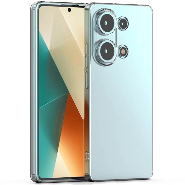 TPU чохол Epik Transparent 1,5mm Full Camera для Xiaomi Redmi Note 13 Pro 4G/Poco M6 Pro 4G/Note 14S Безбарвний (прозорий)