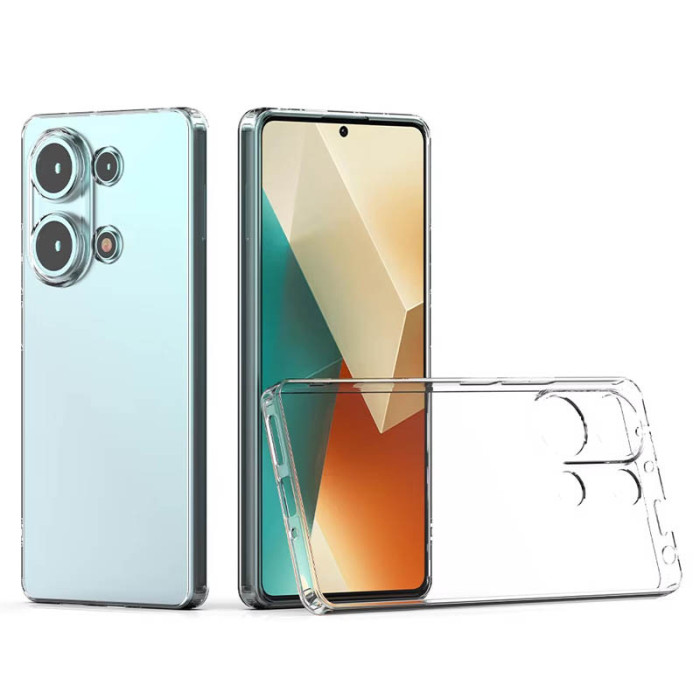 TPU чохол Epik Transparent 1,5mm Full Camera для Xiaomi Redmi Note 13 Pro 4G/Poco M6 Pro 4G/Note 14S Безбарвний (прозорий)