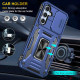 Ударостійкий чохол Camshield Army Ring для Samsung Galaxy S24 FE Синій/Navy